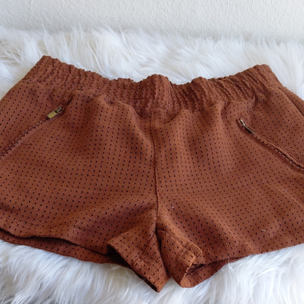 Forever 21 Brown Suede Shorts